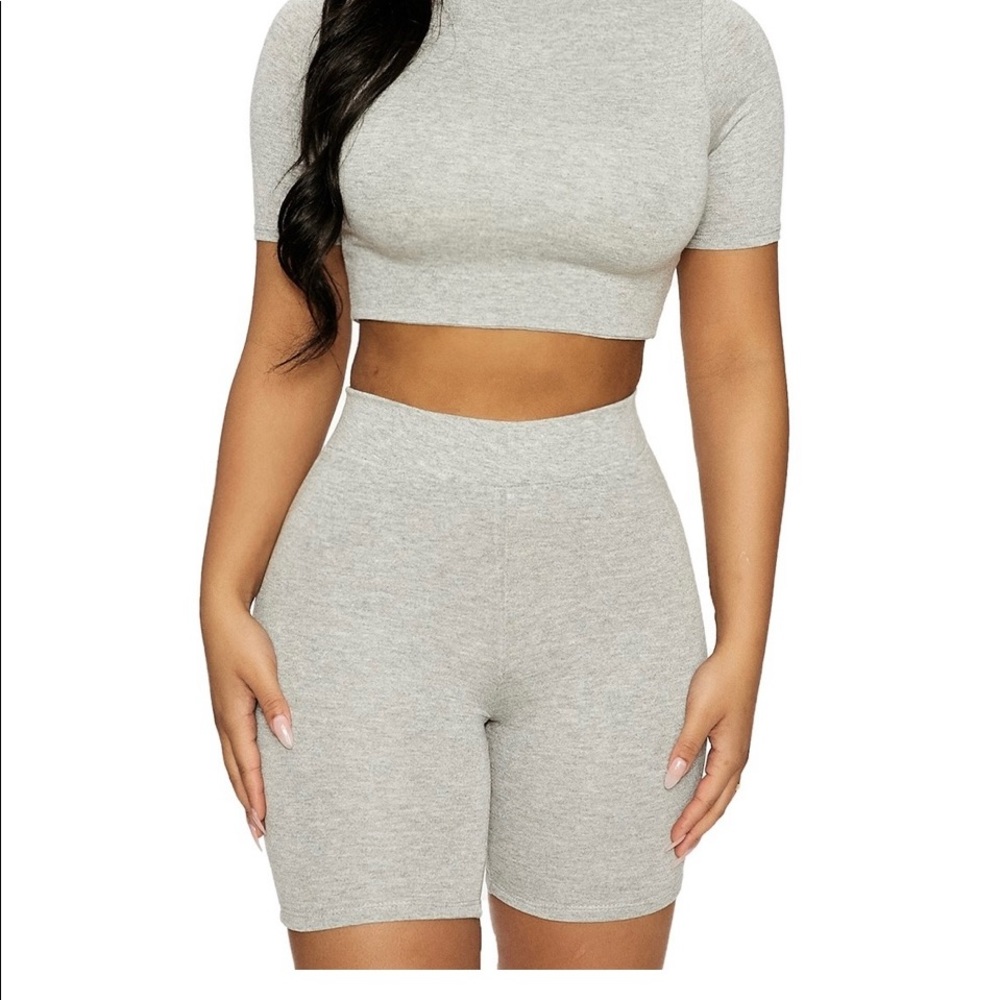 Grey Cycling Shorts